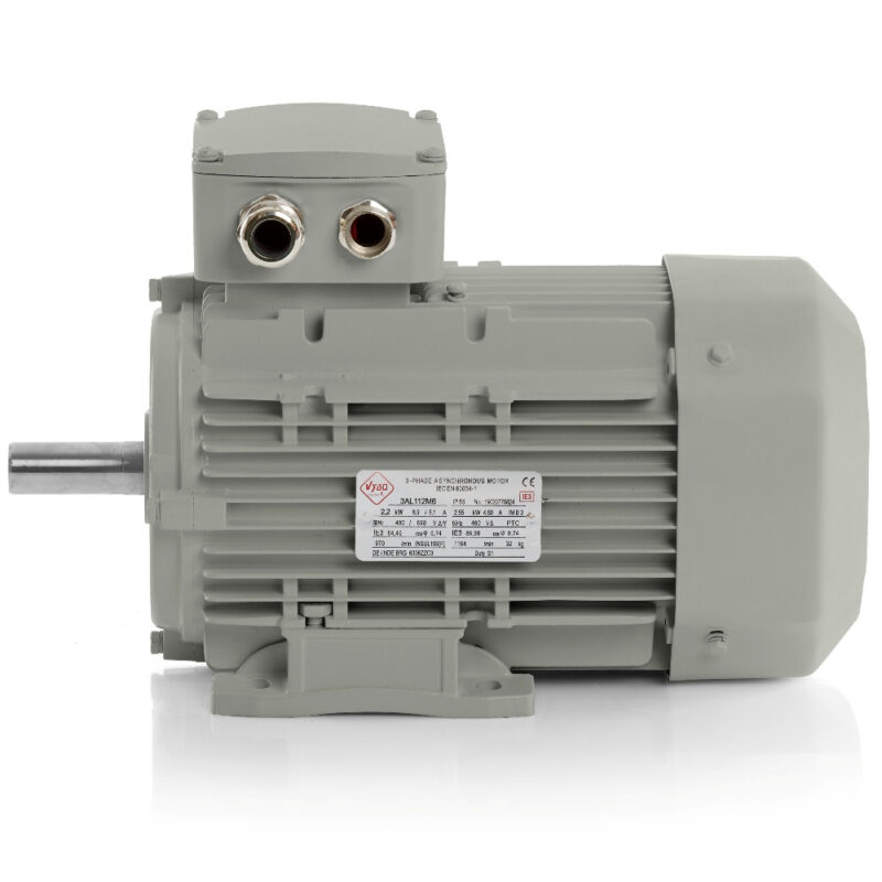 Elmotor 0,75kW 3AL IE3 400V 1000 rpm (6-polig) I lager Sverige
