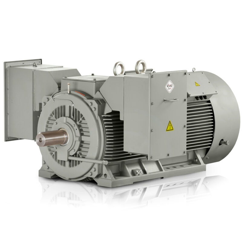 Elmotor med hög spänning 800kW H17R 6000V 1500 rpm (4-polig) Sverige